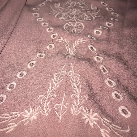 LA Hearts - Light purple, open shoulder blouse - Picture 3 of 3